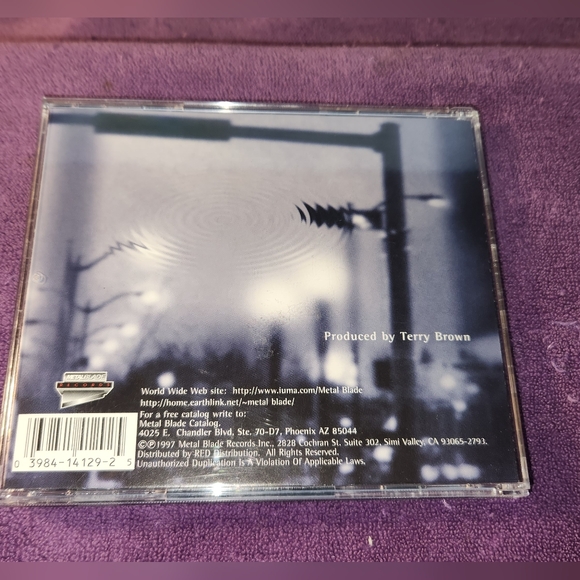 FATES WARNING – A Pleasant Shade Of Gray CD 1997 Metal Blade - Picture 2 of 5